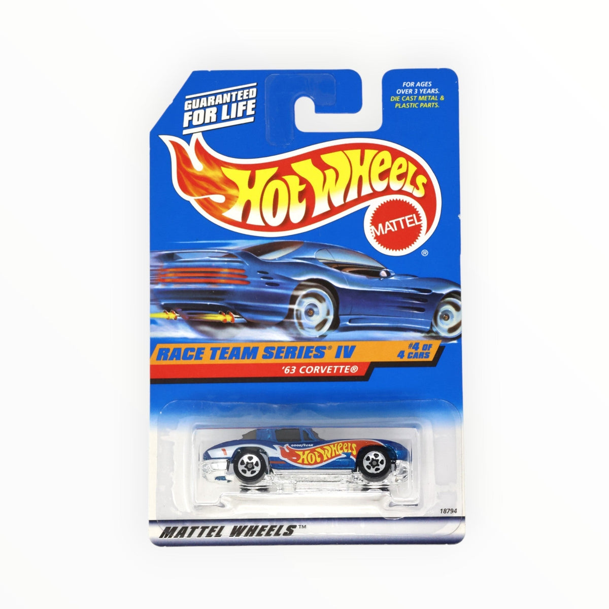 Hot Wheels '63 Corvette - Mainline (1998) #728